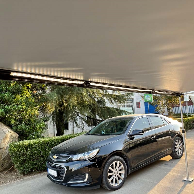 Outdoor Camping Awning Tent 4x4 Canvas Tent Family Tent