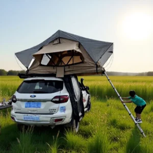 4X4 Offroad Outdoor Camping Soft Roof Top Tent Camping Rooftop Tent Canvas Tent